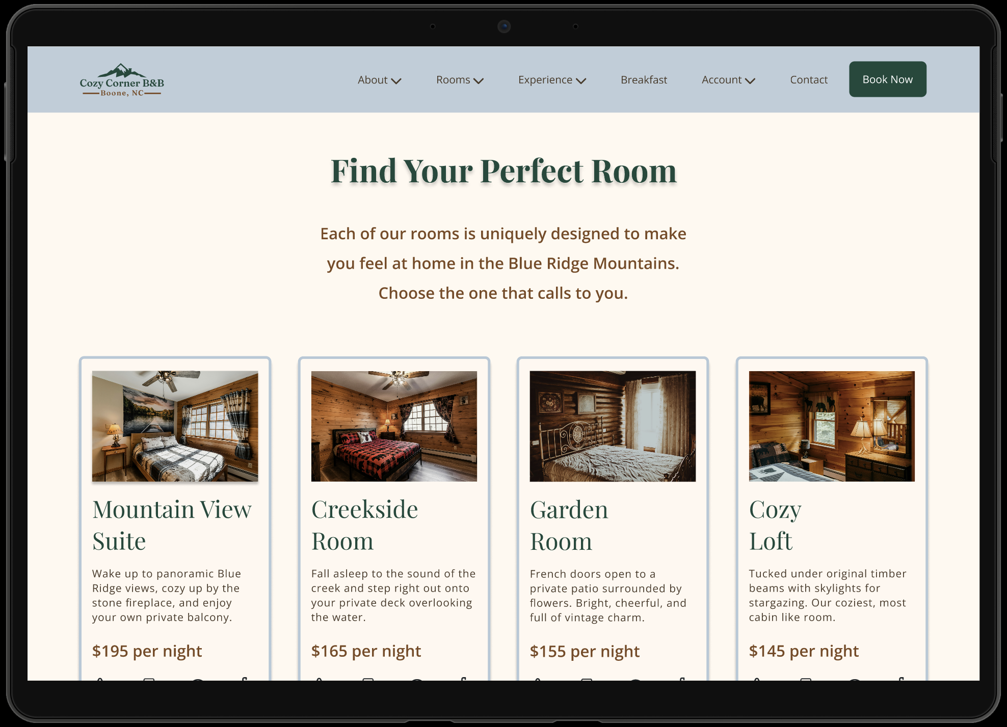 Homepage